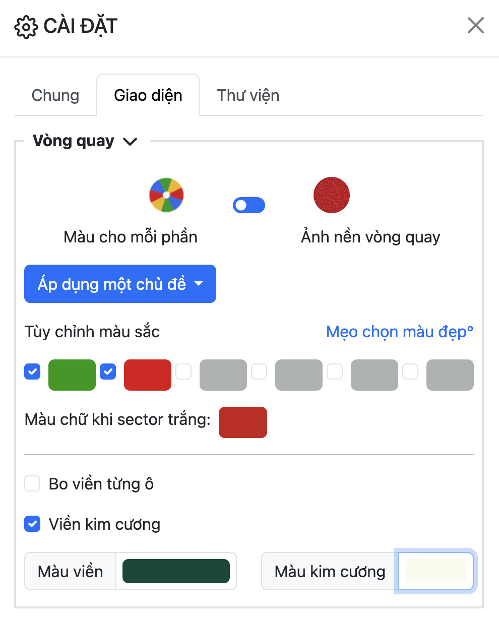 Mẫu vòng quay may mắn vector phong cách lễ hội Giáng sinh Noel