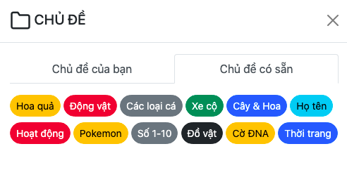 Trò chơi ghép chữ và rèn luyện tư duy logic trí nhớ