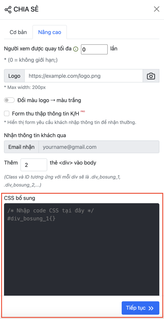 tùy biến CSS vòng quay may mắn - Hướng dẫn tùy biến màu sắc, âm thanh và danh sách cho tùy biến CSS vòng quay may mắn
