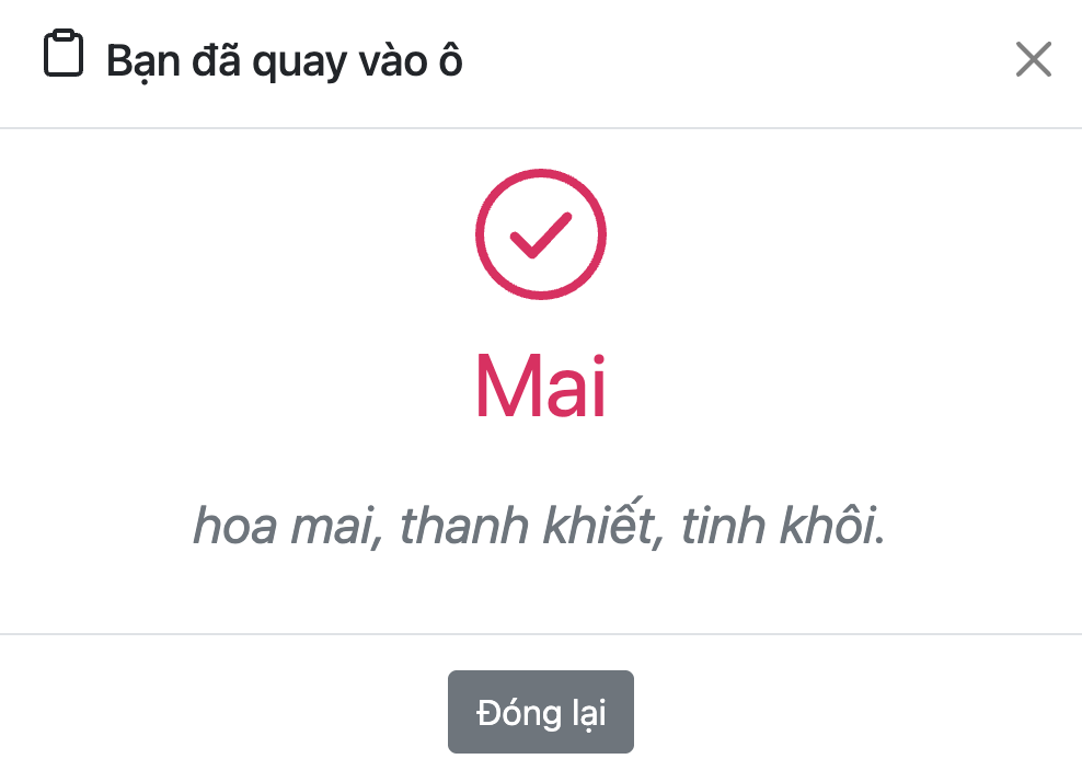 thêm mô tả cho từng mục vòng quay - Giao diện trực quan của công cụ thêm mô tả cho từng mục vòng quay trên nền tảng VQMM.CO