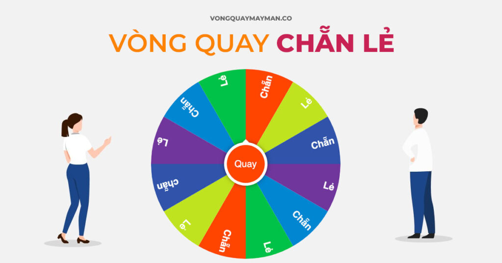 Vòng quay 2 ô phân định chẵn lẻ công bằng và hồi hộp