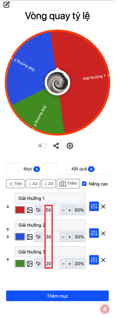 cách tạo vòng quay may mắn có tỷ lệ phần trăm - Trải nghiệm tiện ích cách tạo vòng quay may mắn có tỷ lệ phần trăm mượt mà trên điện thoại và máy tính