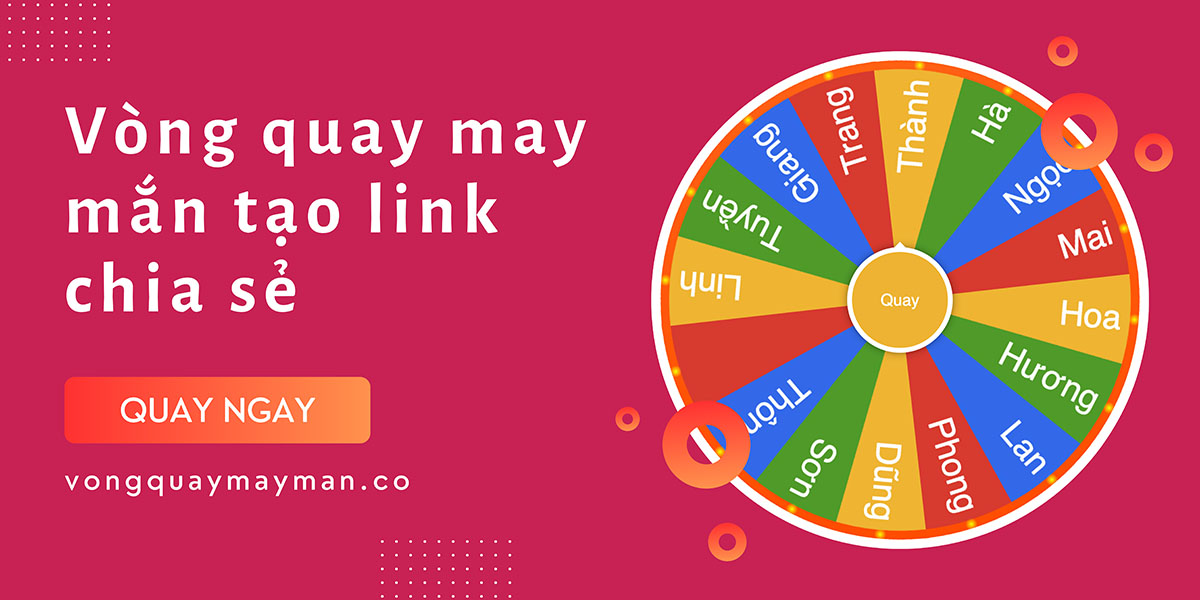 tạo link chia sẻ vòng quay may mắn - Kết quả hiển thị minh bạch, chính xác khi sử dụng tạo link chia sẻ vòng quay may mắn